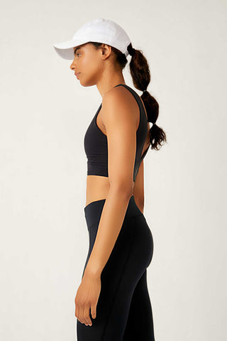 Never Better Crop Cami / Black