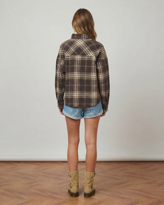 Weston Plaid Flannel Shirt / Black Multi