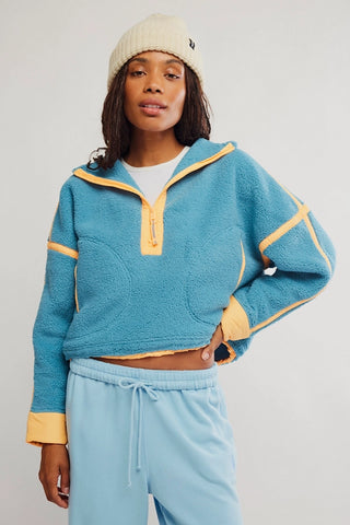 Mountain High 1/2 Zip / Celestial Blue