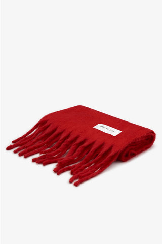The Stockholm Scarf / Crimson Red