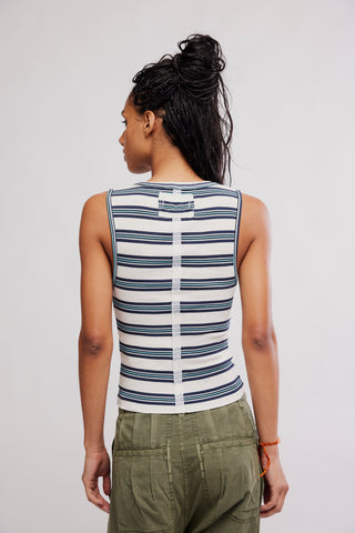 Jamie Henley Stripe / White Combo