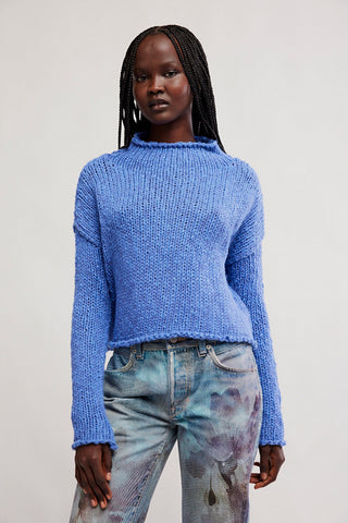Opal Sweater / Peri Blue