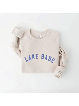 Lake Babe Sweatshirt Heather Dust