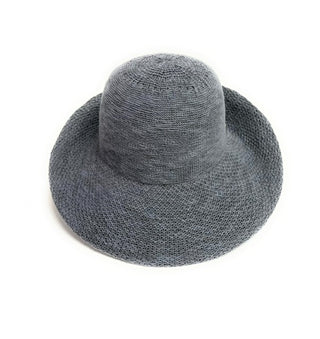 Cotton Blend Turn Brim Hat