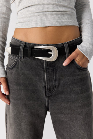 Cannon Suede Belt / Black