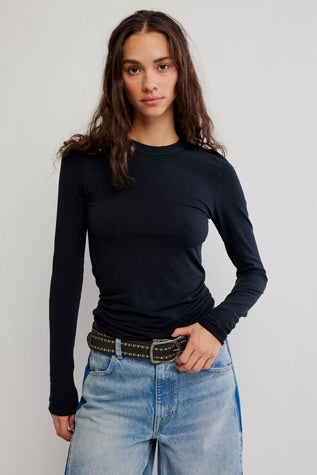 So Soft Seamless Long Sleeve / Black