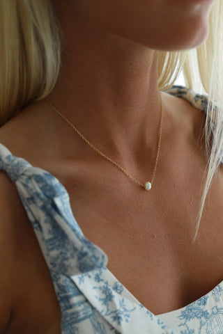 THE PEARL COVE NECKLACE: SILVER