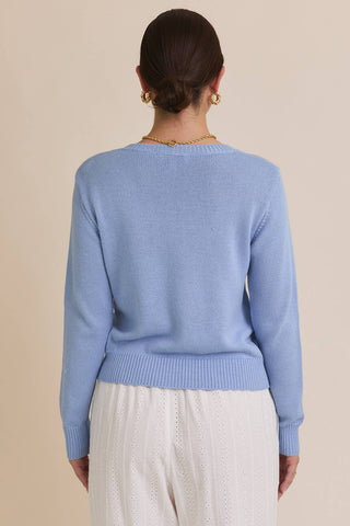 ROUND NECK SWEATER TOP