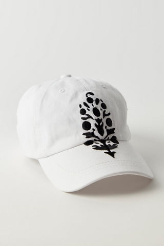 Big Buti Baseball Cap / White