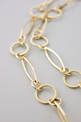 DOR131 Gold Chain Necklace