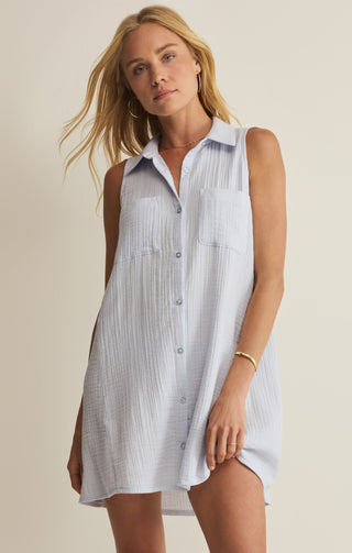 New Light Mini Dress / Hamptons Blue