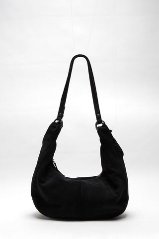 Roma Suede Tote / Black