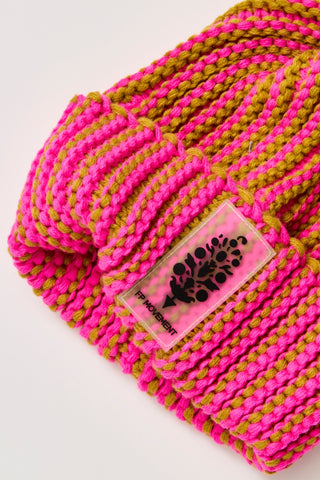 Apres Ski Knit Beanie / Dried Palm