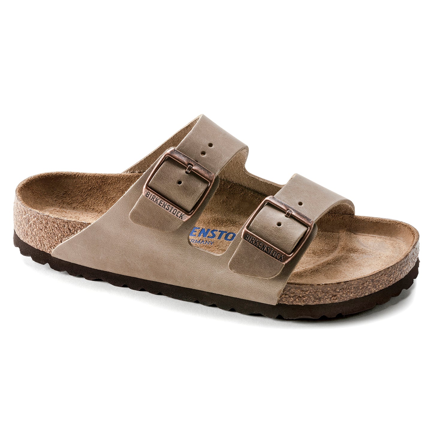 Arizona Soft Footbed Oiled Leather Tobacco Brown