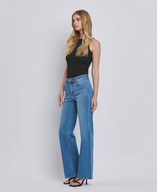 High Rise Wide Leg Jeans