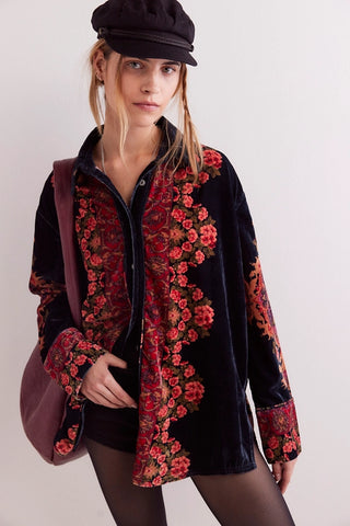 One Night Velvet Top / Night Owl Combo