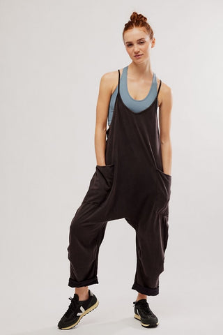 Hot Shot Onesie / Washed Black