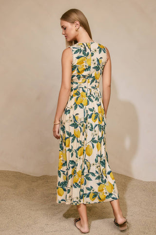 Vintage Lemonade Scalloped Lace Maxi Dress (1)