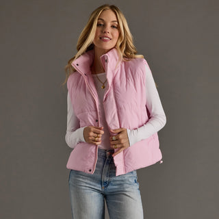 Padded Light Pink Vest