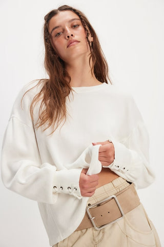 Lapis Cuff / Clean Ivory