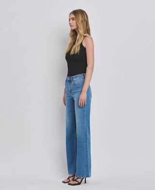 High Rise Wide Leg Jeans