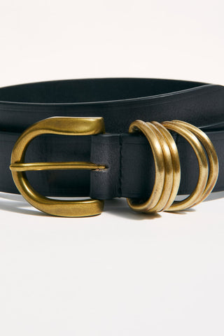 Rori Leather Belt / Black