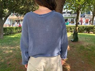 Beach Top Cotton / Denim Heather