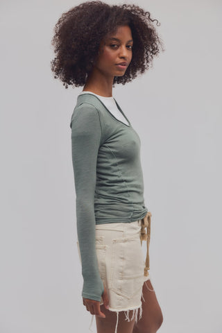 Siren Long Sleeve / Olive Leaf