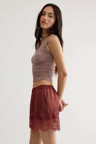 Love Letter Cami / Chocolate Malt