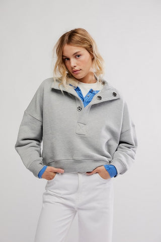 Timeless Pullover / Heather Grey