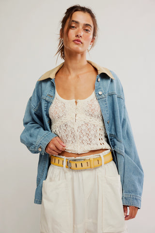 WTF Jona Belt / Butter Yellow