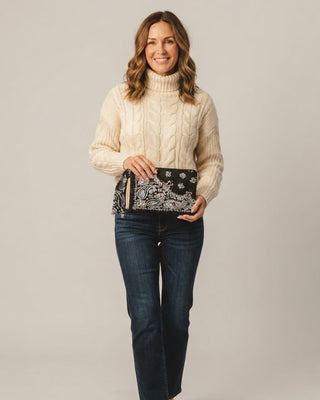 Bandana Clutch / Black