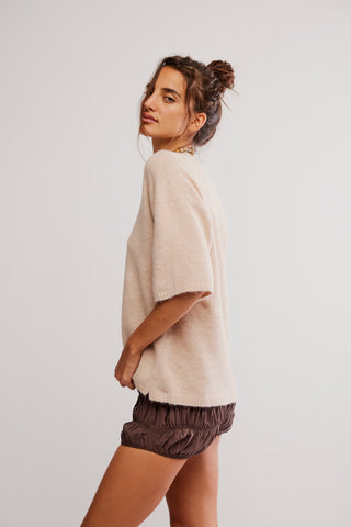 Margot Sweater Tee / Pearl Melange