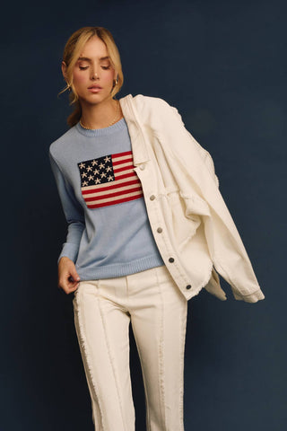 ROUND NECK SWEATER TOP