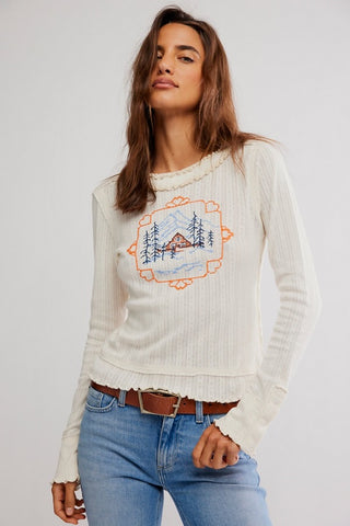 Through The Woods Tee / A Frame Combo