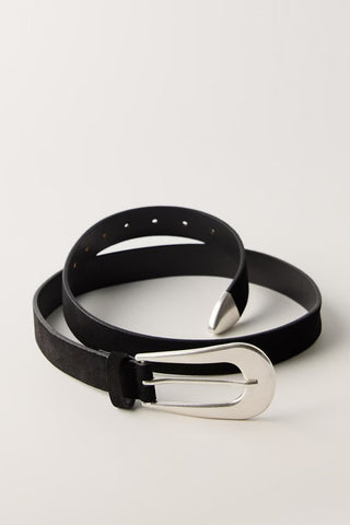 Cannon Suede Belt / Black