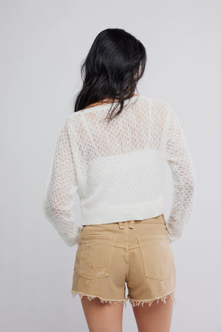Maris Fine Gauge Cardi / Clean Ivory