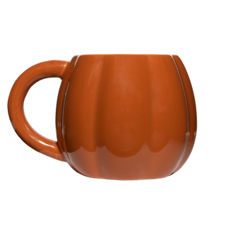 Orange Pumpkin Coffee Mug - Fall Decor & Gifts