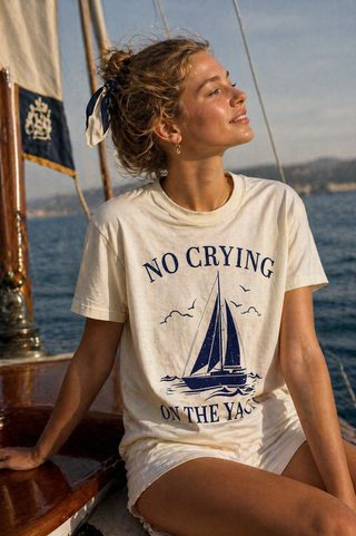 No Crying on the Yacht Shirt