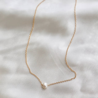 THE PEARL COVE NECKLACE: SILVER