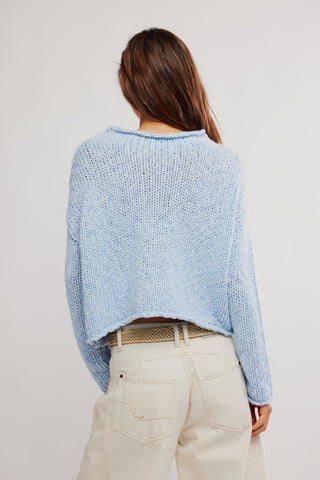 Opal Sweater / Cashmere Blue