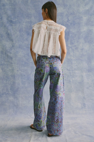 Alter Ego Wide Leg Jean / Dusk Combo