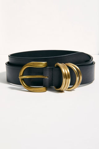 Rori Leather Belt / Black