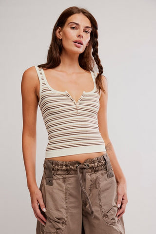 Striped Simply Cami / Canyon Sunset Combo