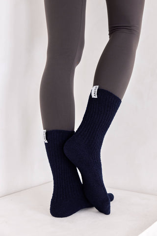 Cosy Socks - 100% Recycled - Navy
