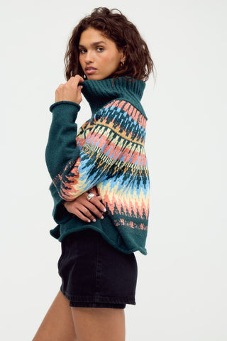 Keepsake Turtleneck Sweater / Balsam Sorbet