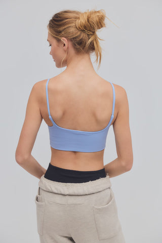 Tighten Up Mini Bra / Peri Blue