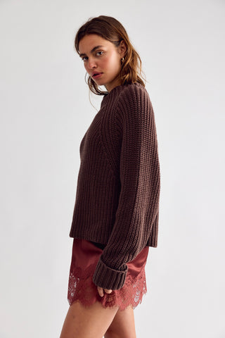 Low Tide Pullover / Chocolate