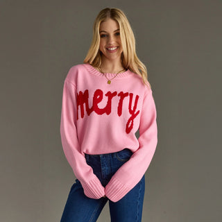 Merry Sweater / Pink