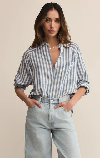 Boathouse Striped Top